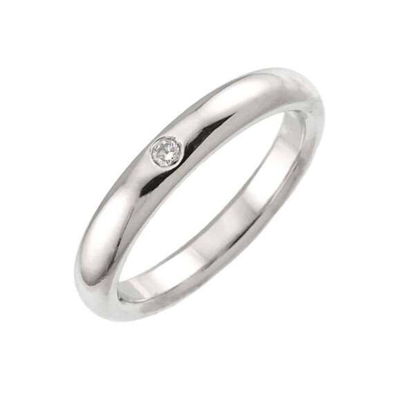 TIFFANY Authentic Silver Diamond Ring